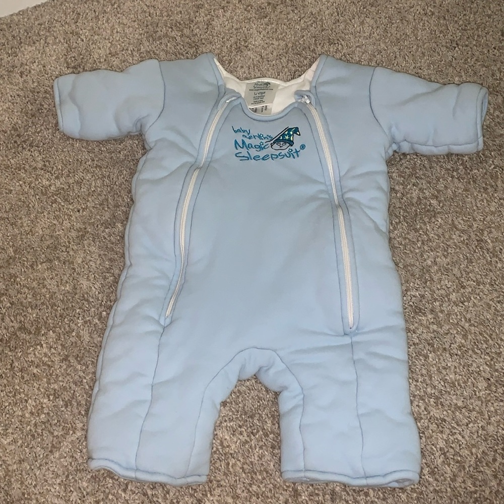 Baby Merlin’s magic sleepsuit - large 6-9 months